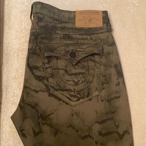 Camo True Religion Jeans